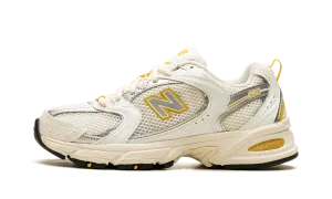 530 "Sea Salt / White / Ginger Lemon / Silver Metallic" New Balance Men's sneakers