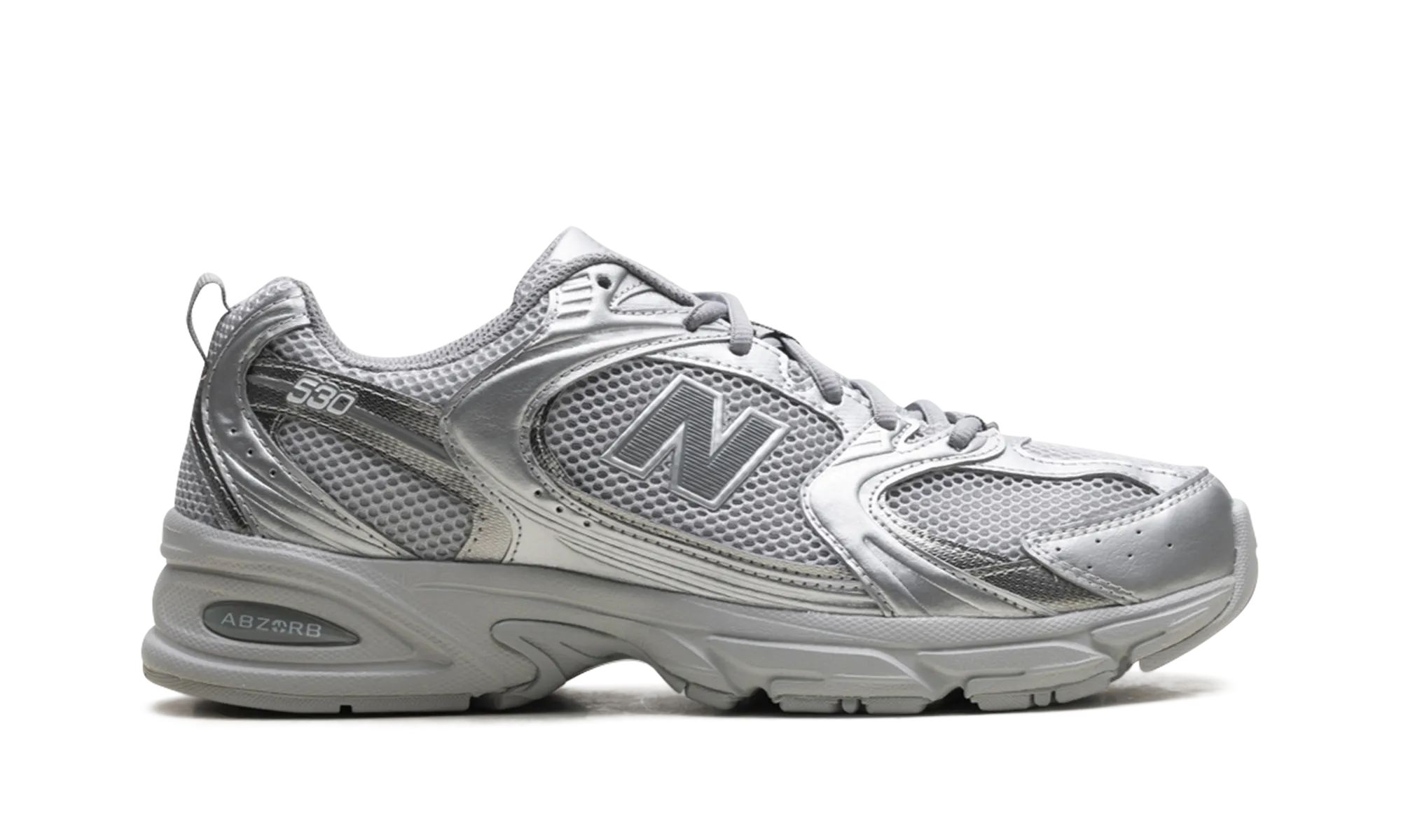 530 "Silver Grey" new balance mens comfort shoes