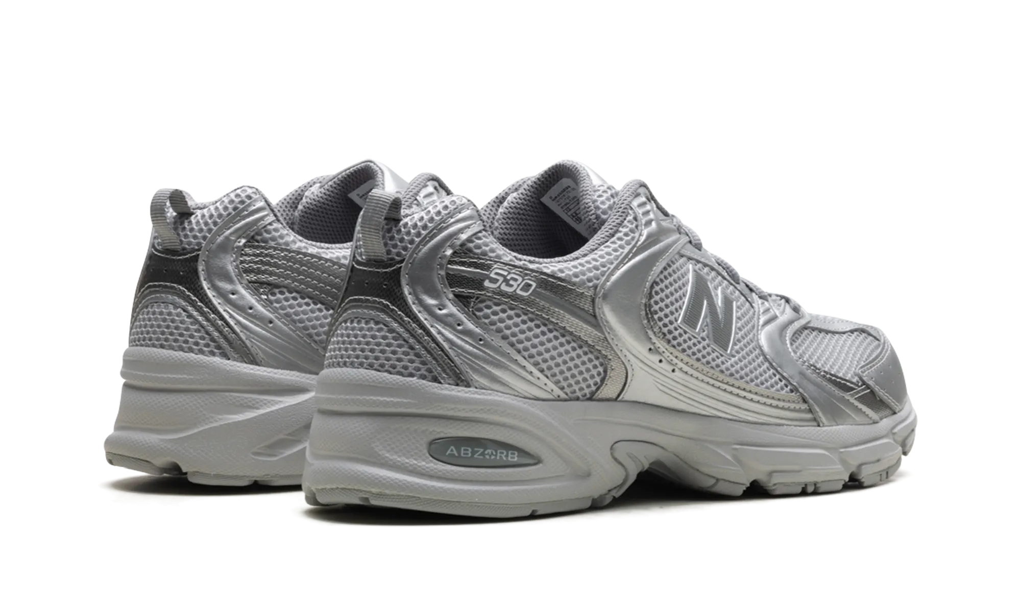 530 "Silver Grey" new balance mens comfort shoes