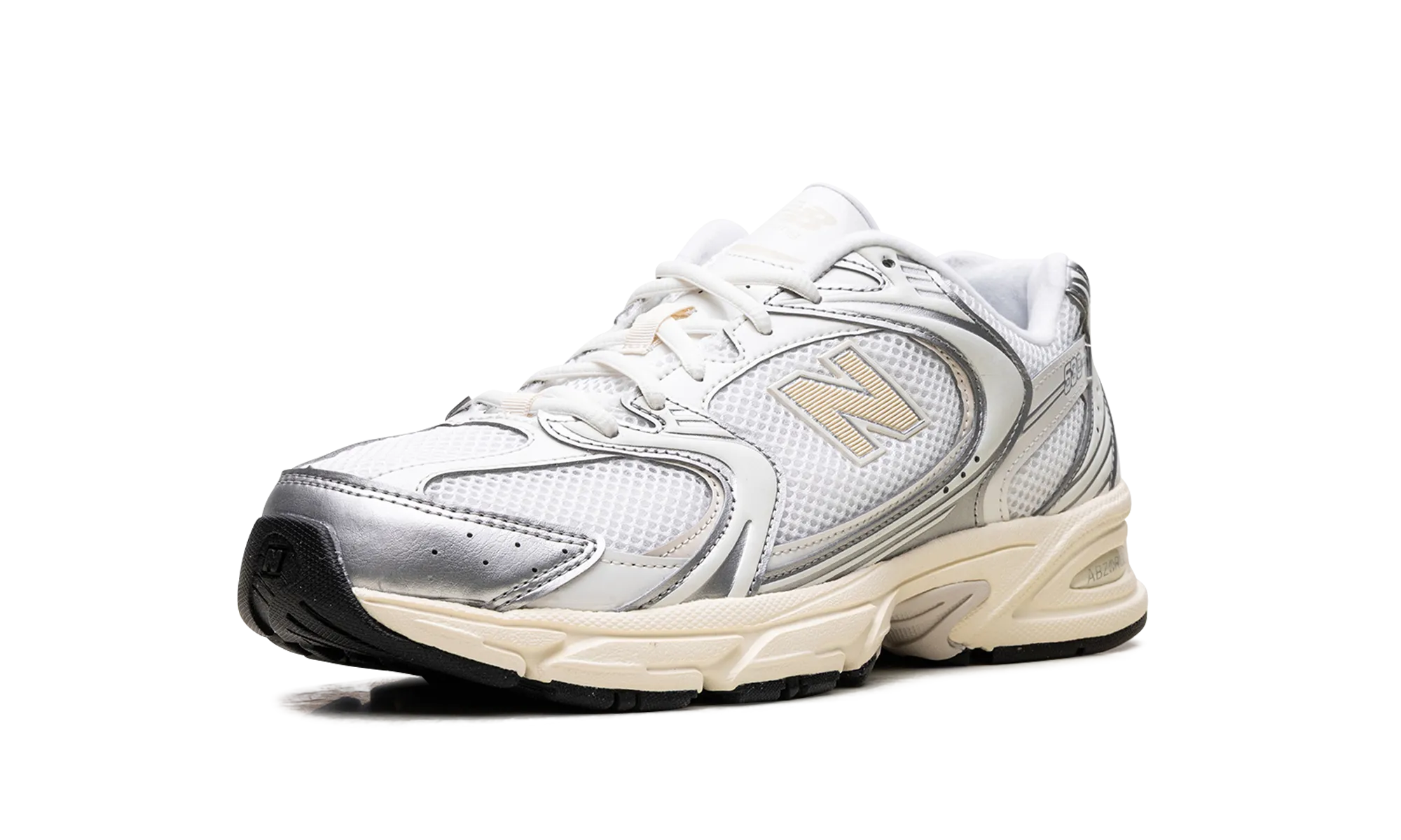 530 "Silver Metallic / Linen" new balance mens comfort shoes