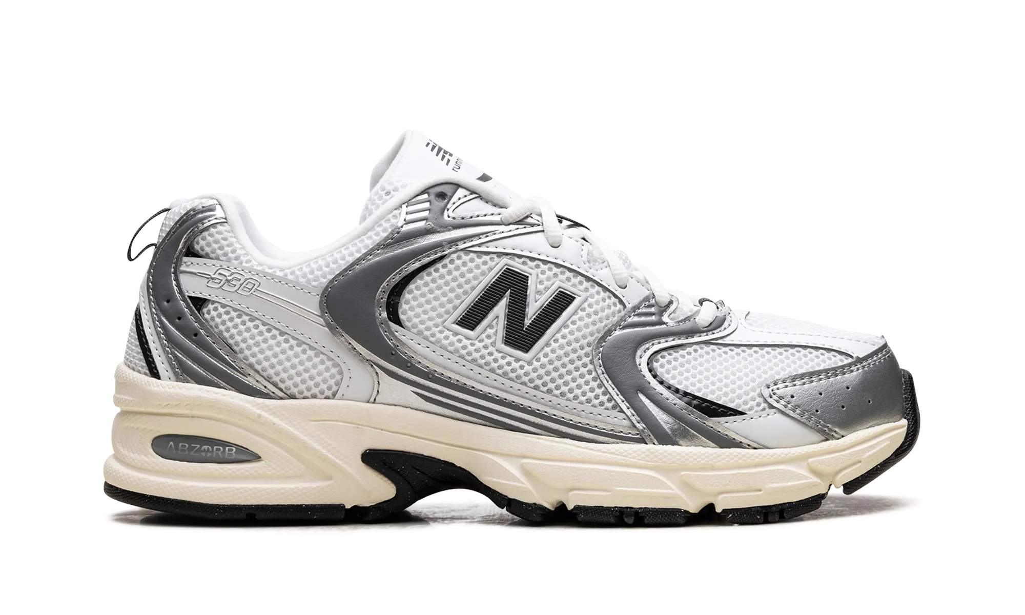 530 "Silver Metallic" new balance mens comfort shoes