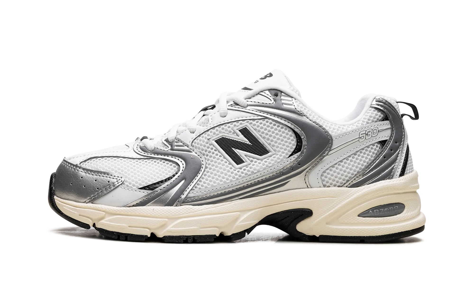 530 "Silver Metallic" New Balance Men's sneakers