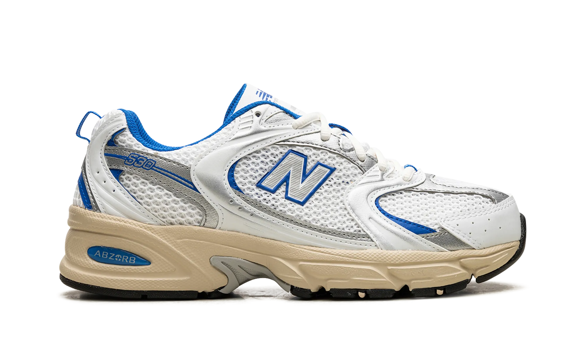 530 "White / Blue Oasis" new balance mens comfort shoes