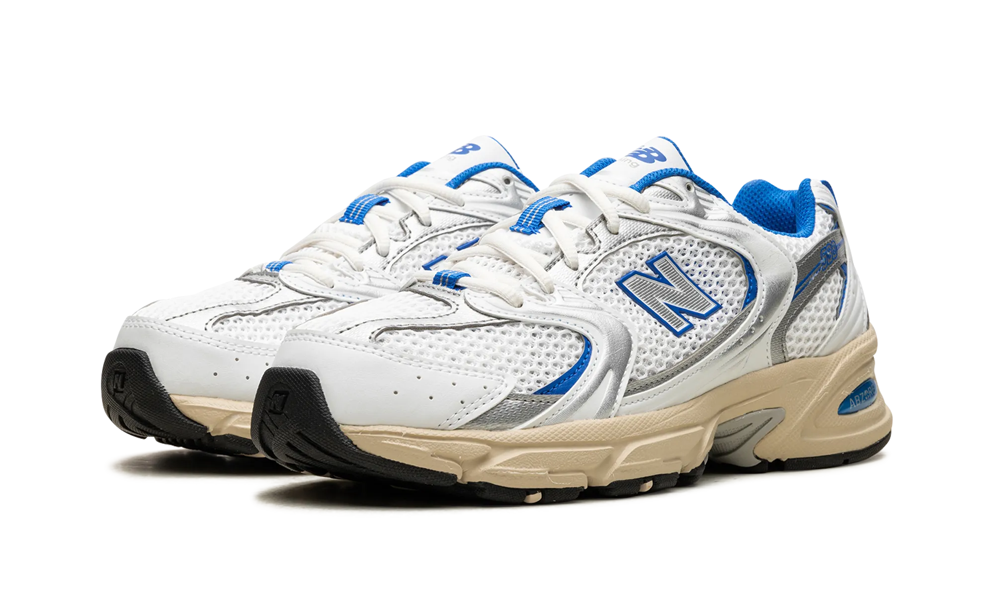 530 "White / Blue Oasis" new balance mens comfort shoes