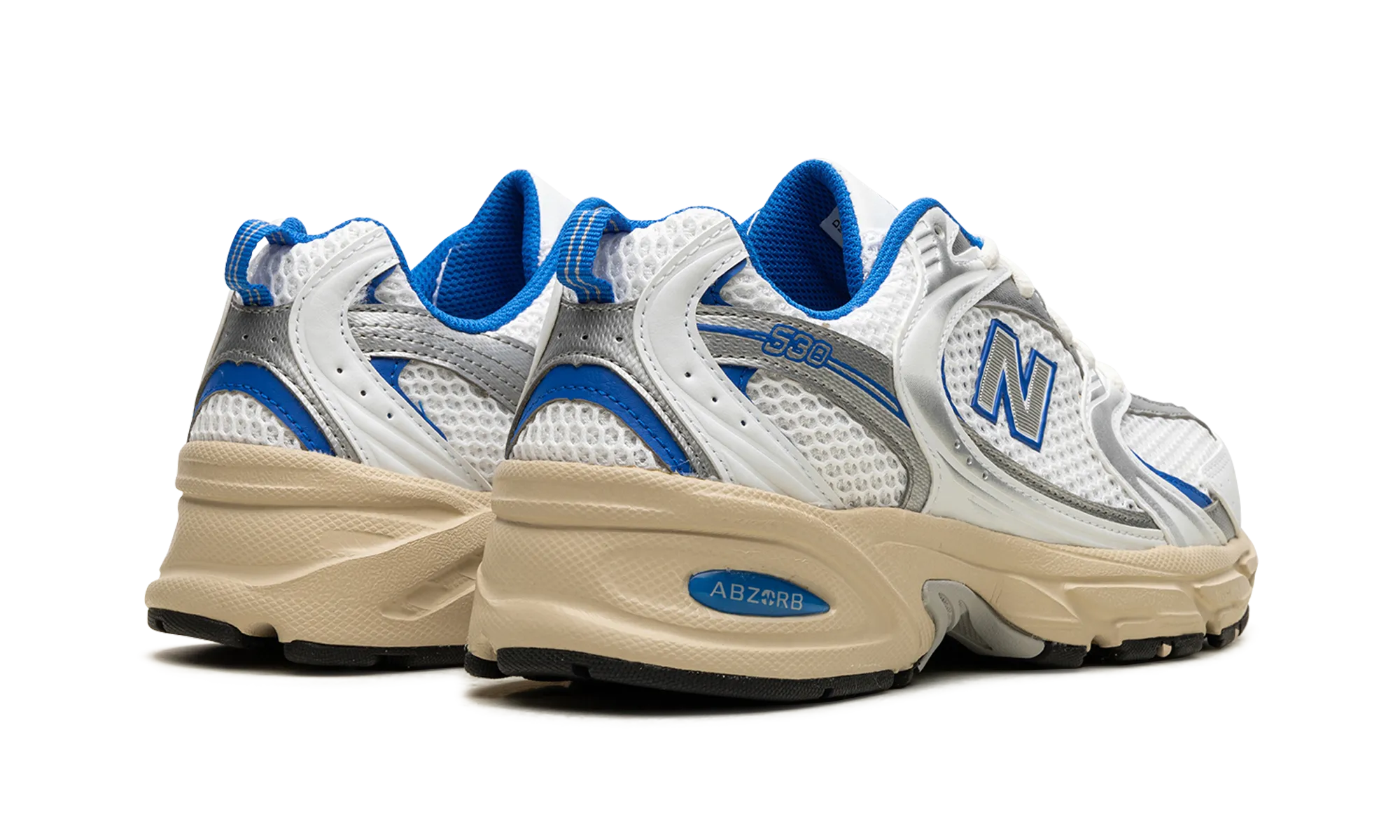 530 "White / Blue Oasis" new balance mens comfort shoes