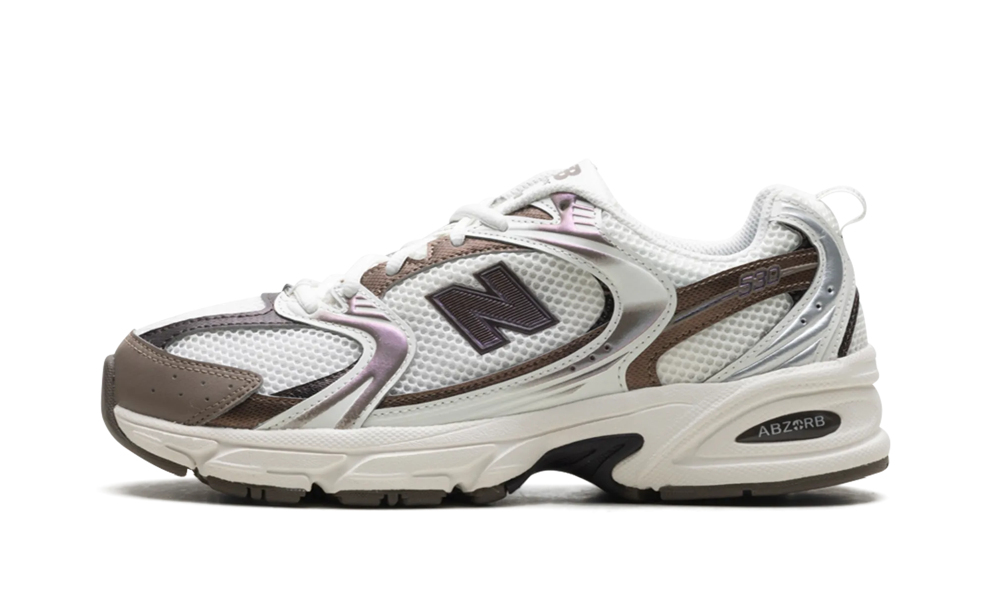 530 "White / Brown" New Balance Men's sneakers