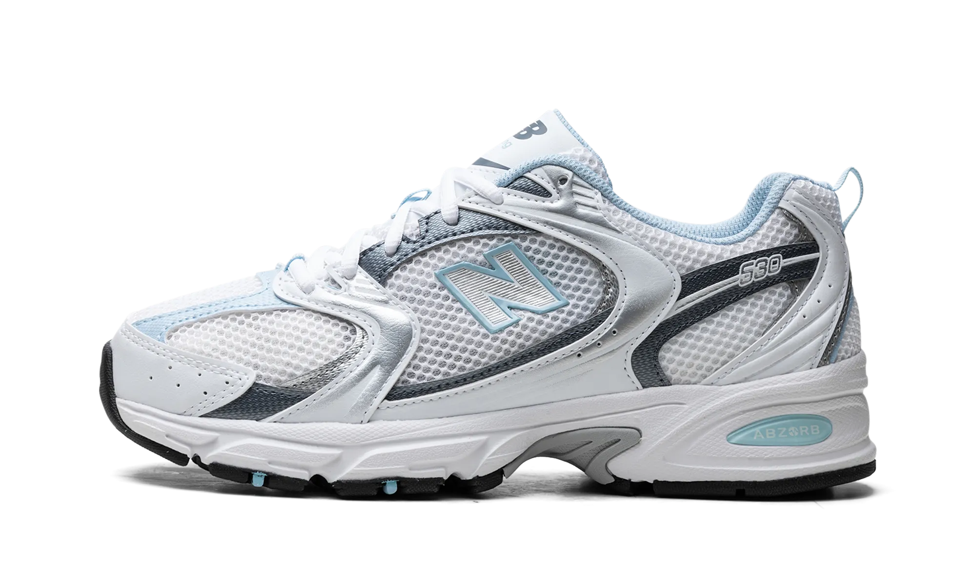 530 "White / Dark Arctic Grey / Light Chrome Blue" New Balance Men's sneakers