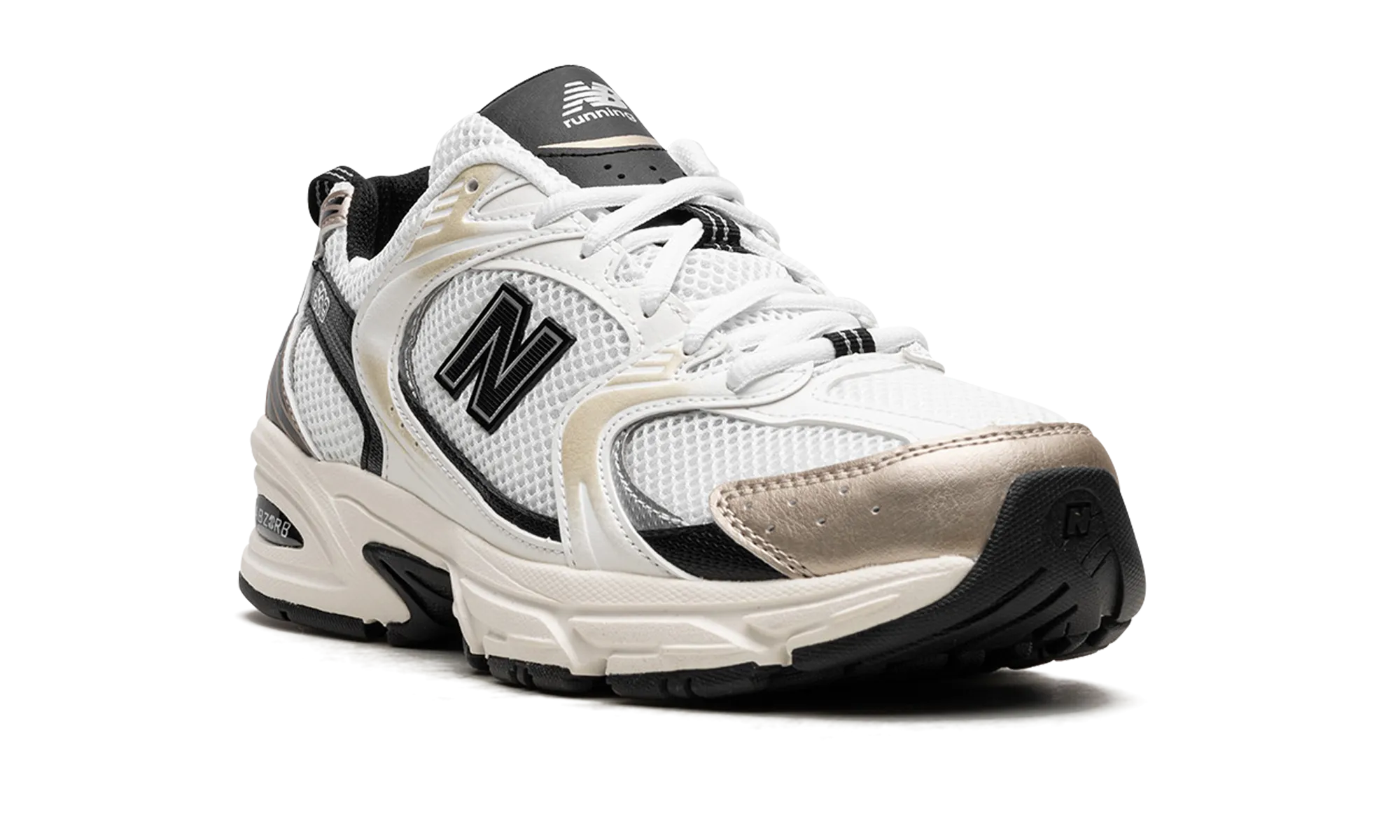 530 "White / Gold / Black" new balance mens runners