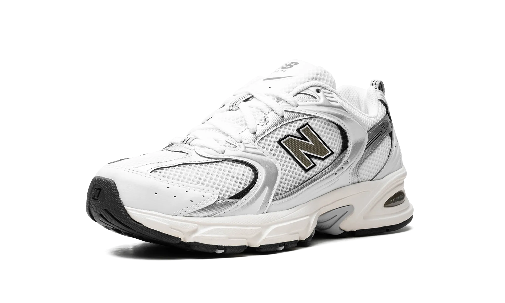 530 "White Silver Black" new balance mens comfort shoes