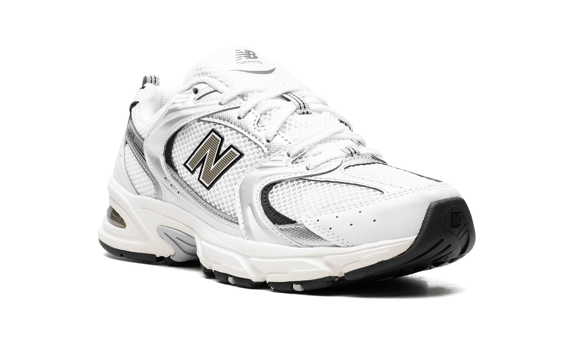 530 "White Silver Black" new balance mens comfort shoes