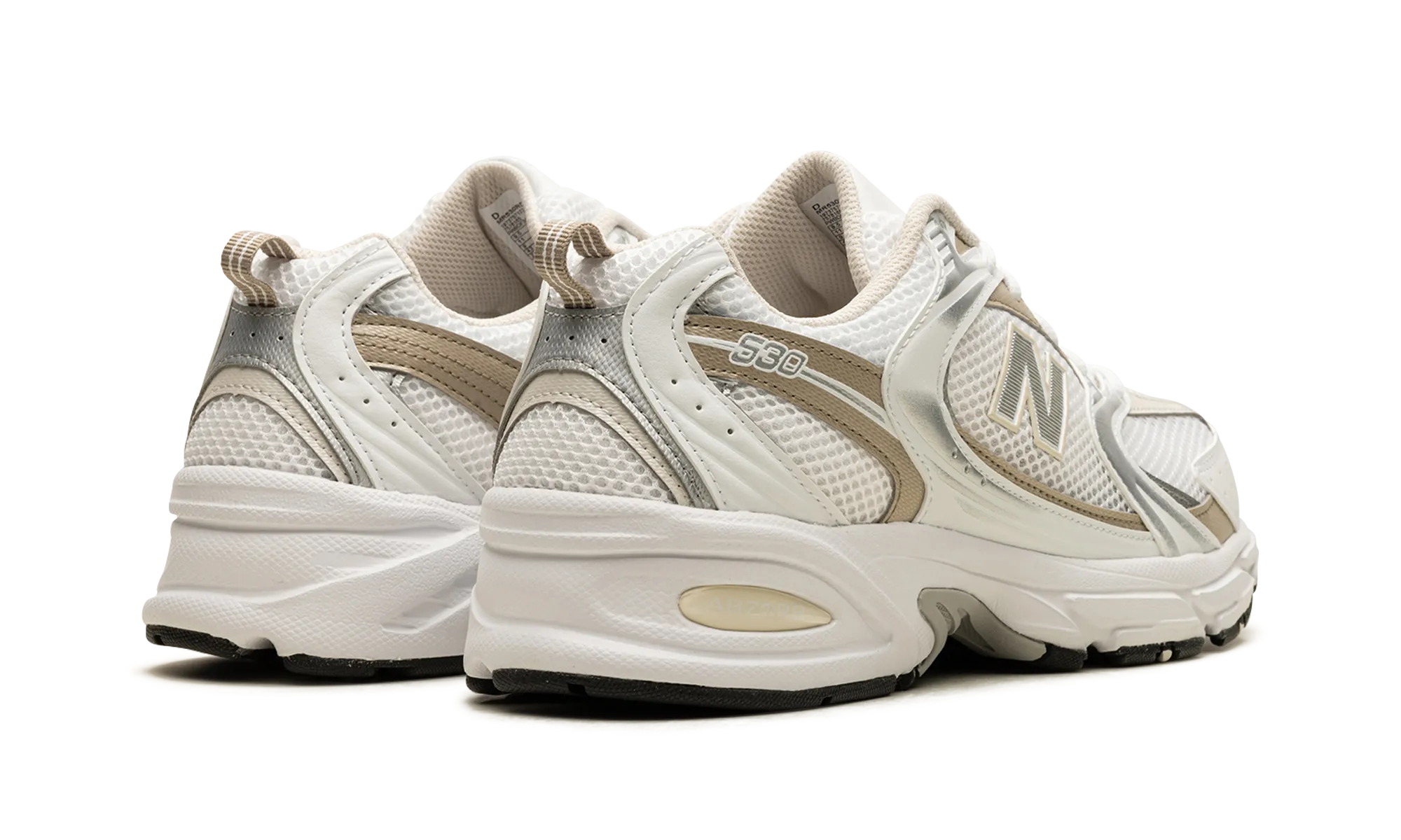 530 "White / Stoneware / Linen" new balance mens runners