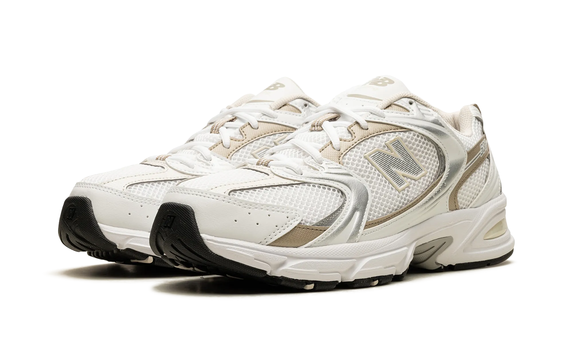 530 "White / Stoneware / Linen" new balance mens runners