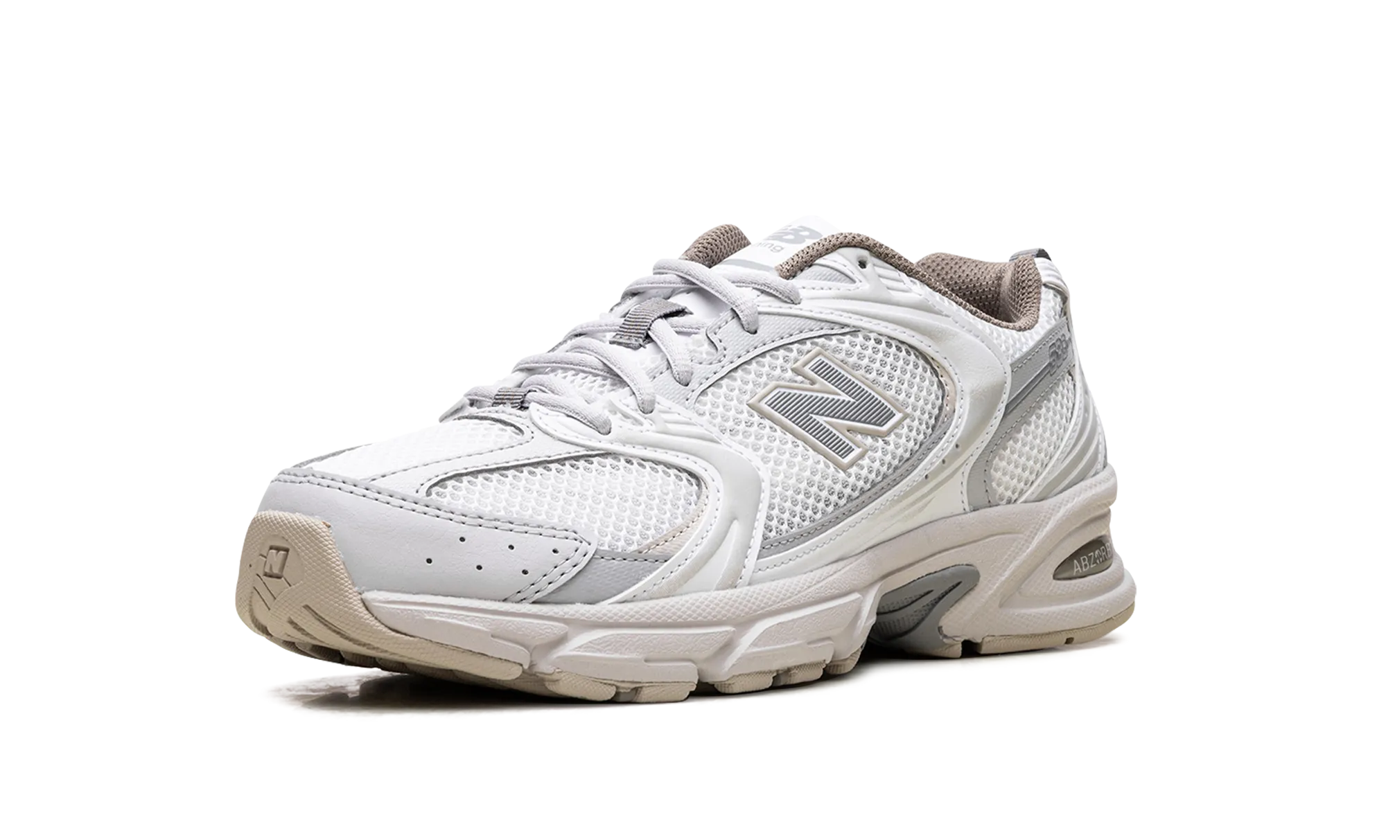 530 "White with Natural Indigo" new balance mens comfort shoes