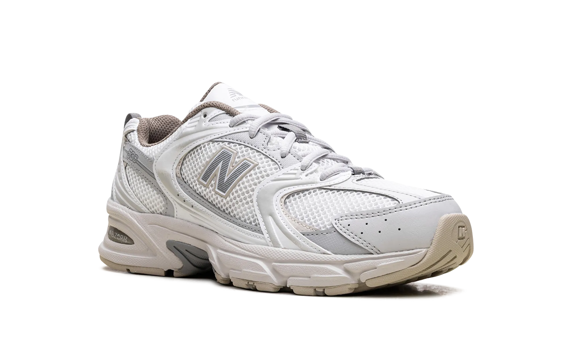 530 "White with Natural Indigo" new balance mens comfort shoes