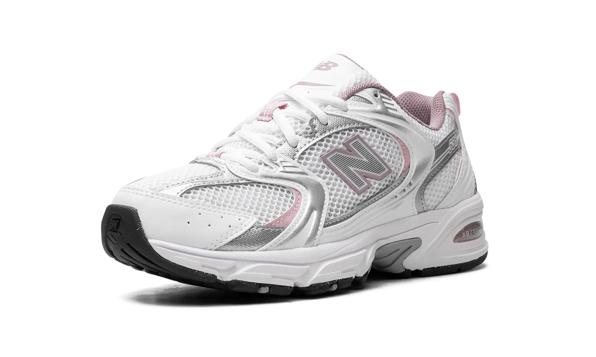 530 "White/Silver Metalic/Ice Wine/Mid Century Pin" new balance mens runners