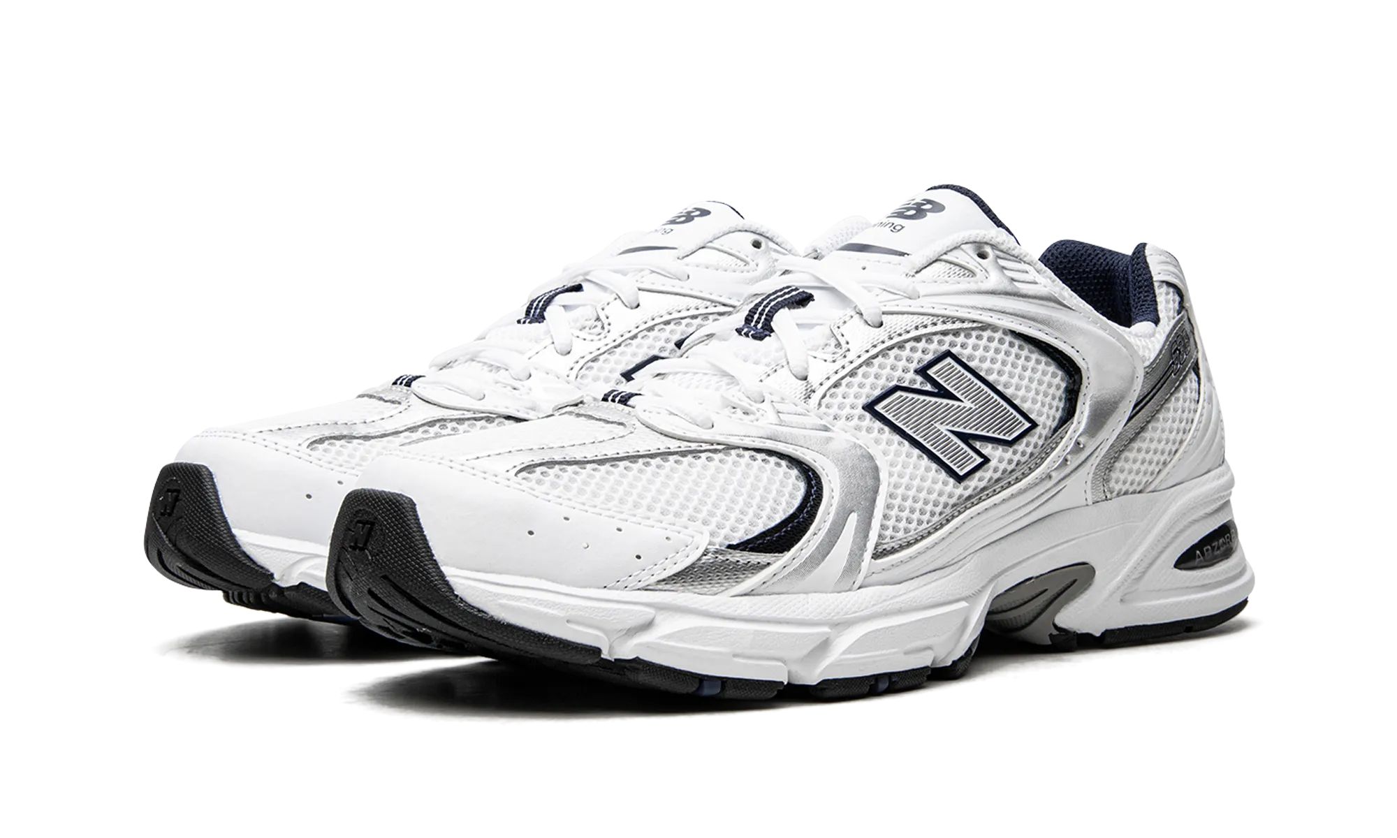 530 "WHITE/SILVER/NAVY" new balance mens comfort shoes