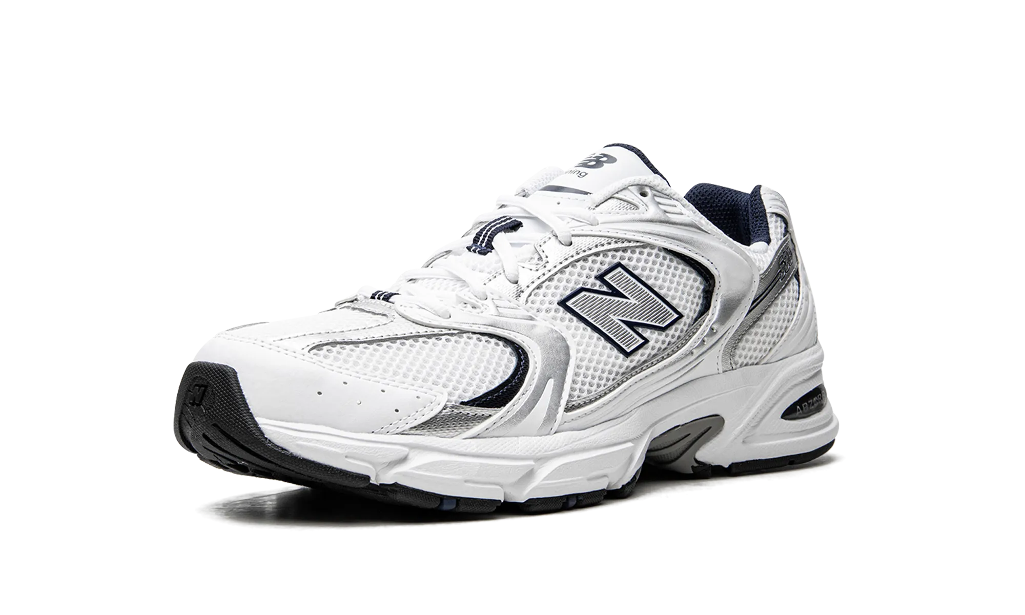 530 "WHITE/SILVER/NAVY" new balance mens comfort shoes