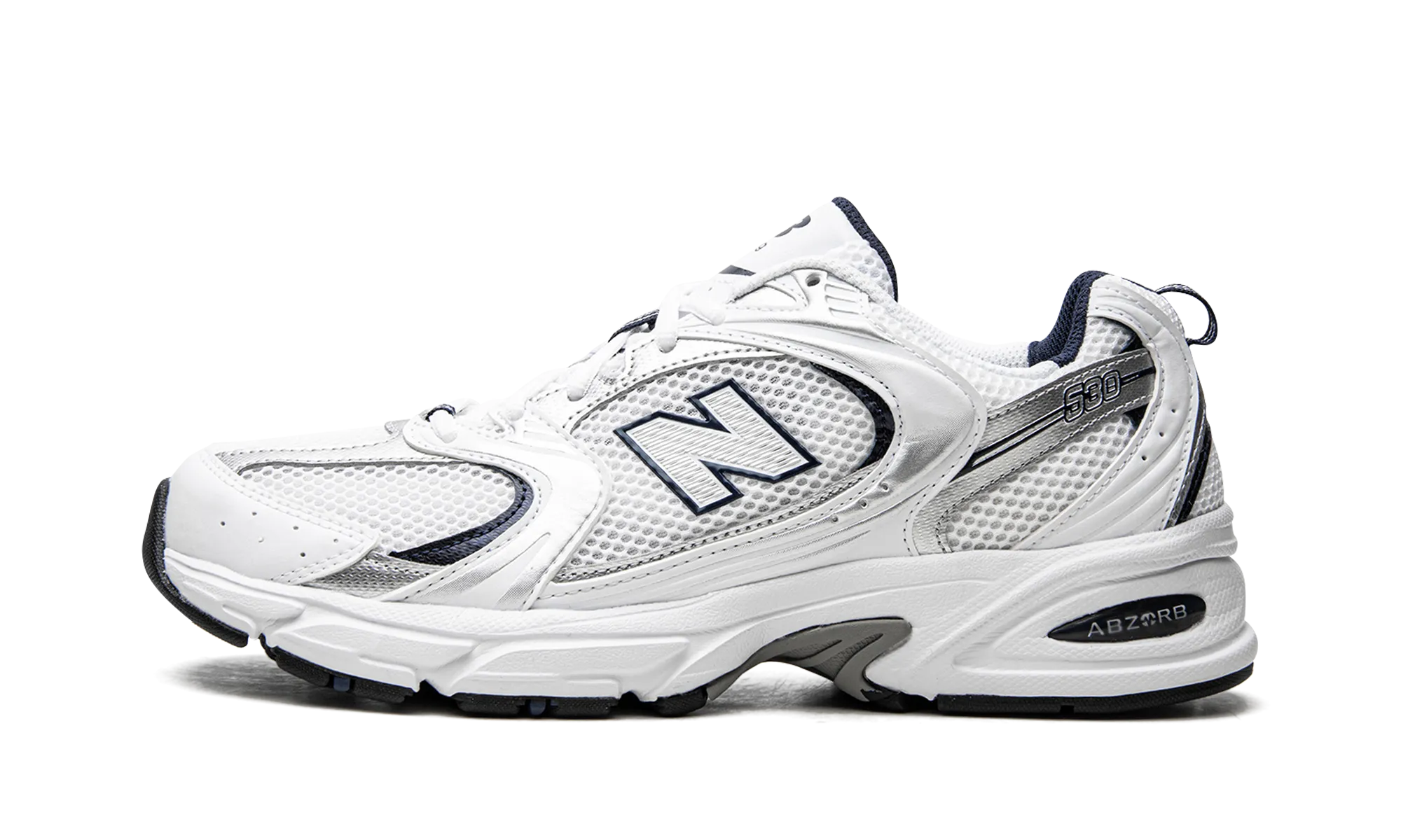 530 "WHITE/SILVER/NAVY" New Balance Men's sneakers