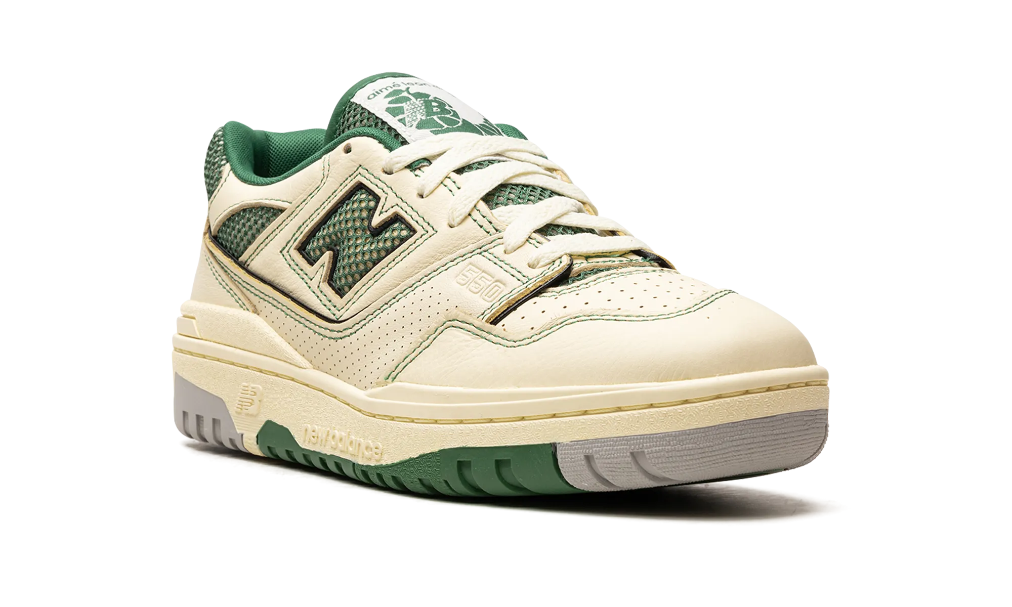 550 "Aim Leon Dore - Masaryk Community Gym - Green" new balance mens casual sneakers