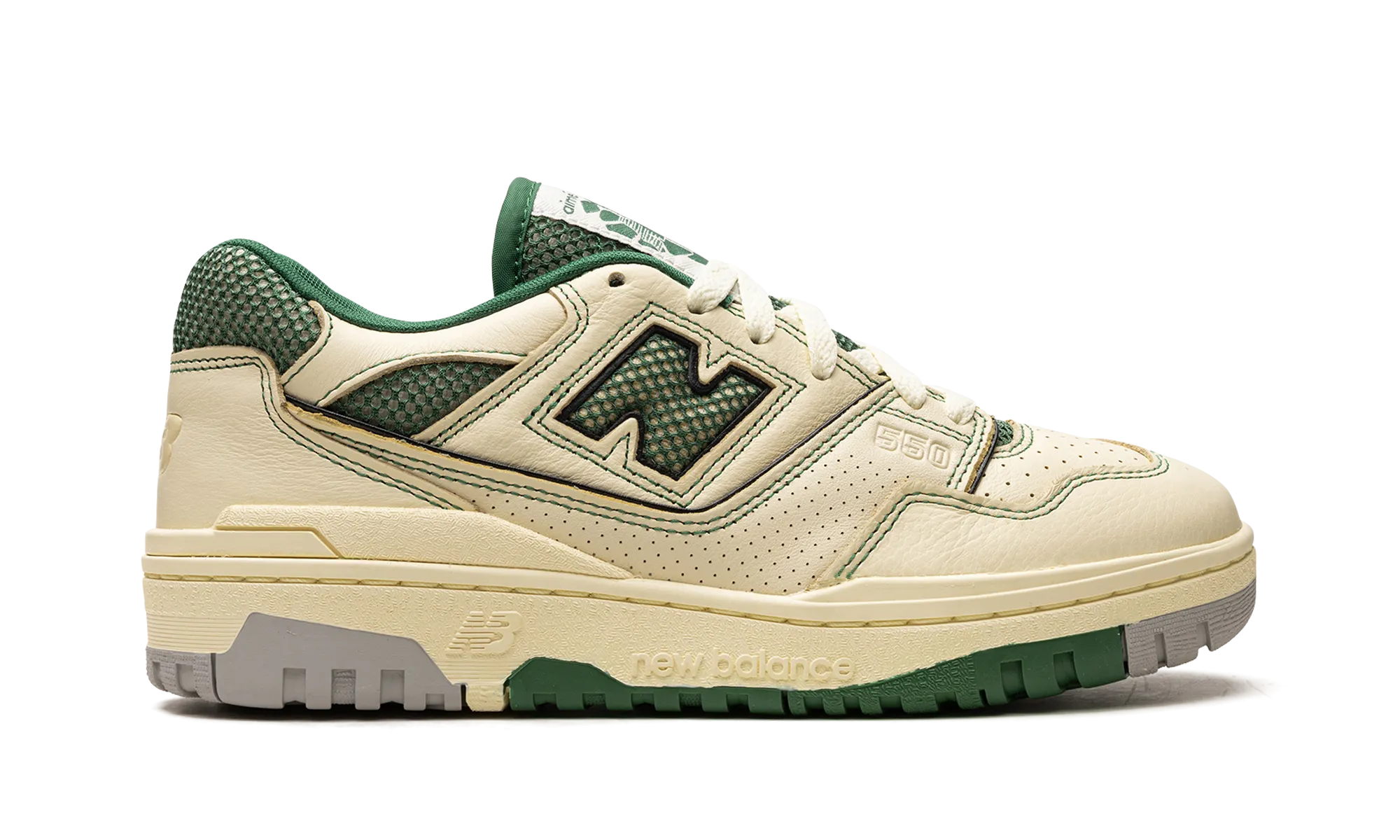 550 "Aim Leon Dore - Masaryk Community Gym - Green" new balance mens casual sneakers