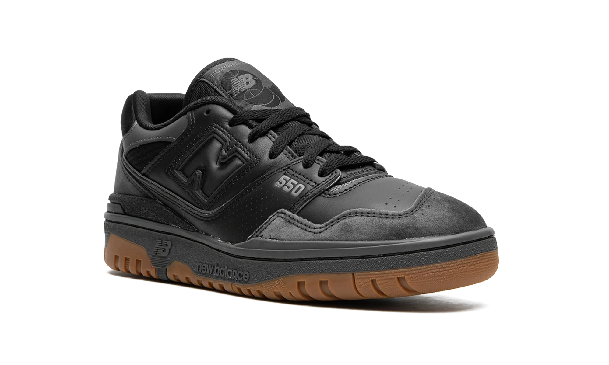 550 "Black/Gum" new balance mens comfort shoes