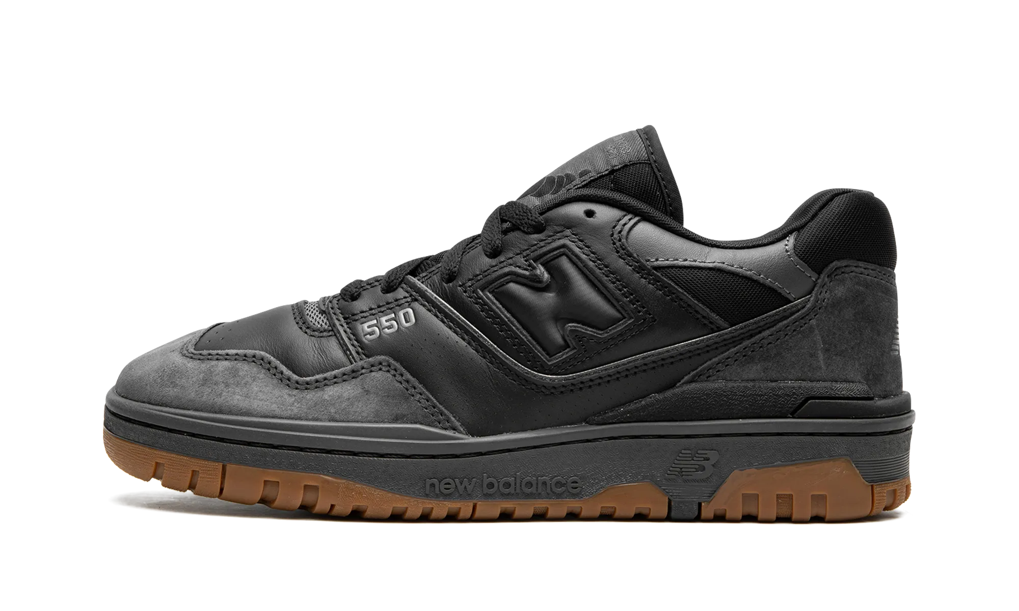 550 "Black/Gum" New Balance Men's sneakers