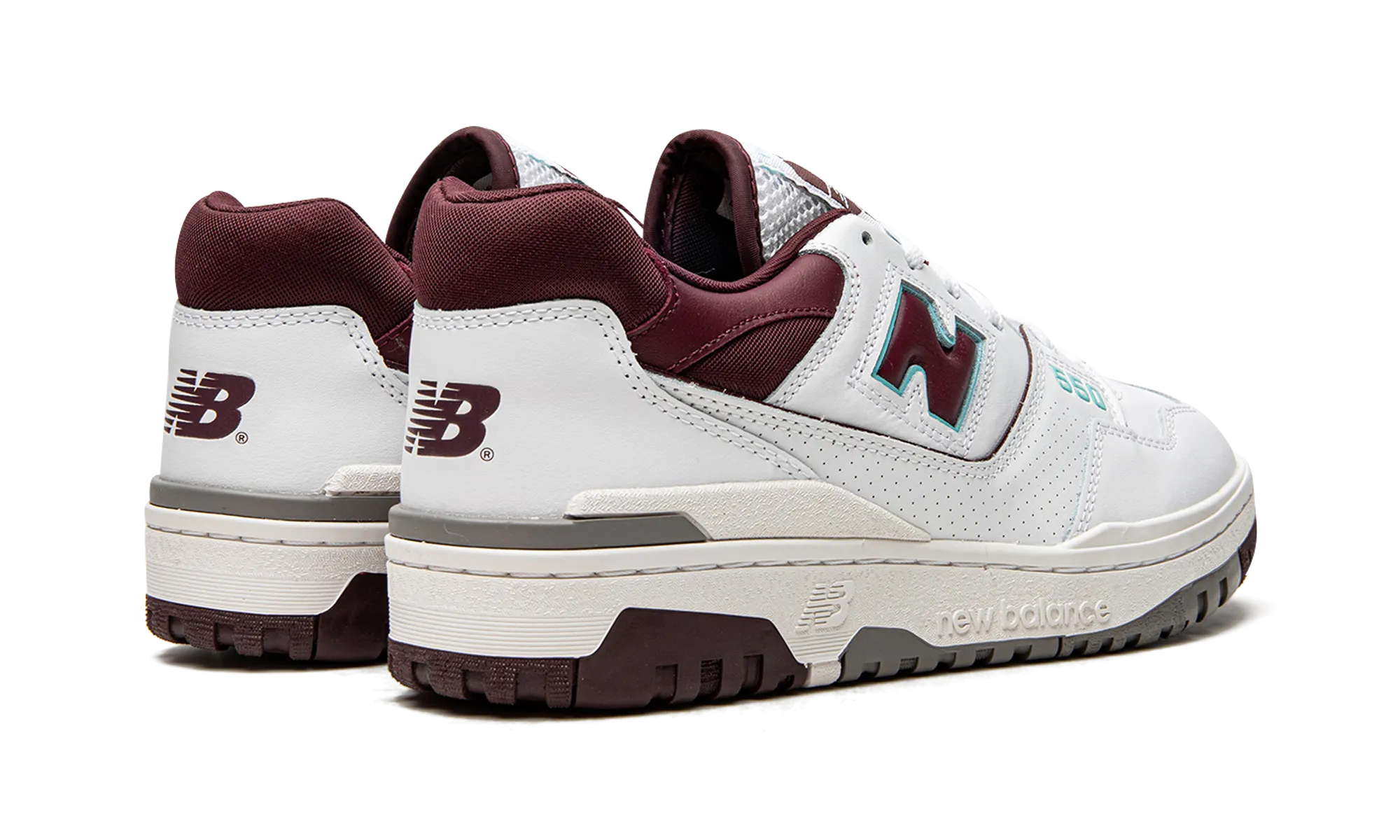 550 "Burgundy / Cyan" new balance mens runners