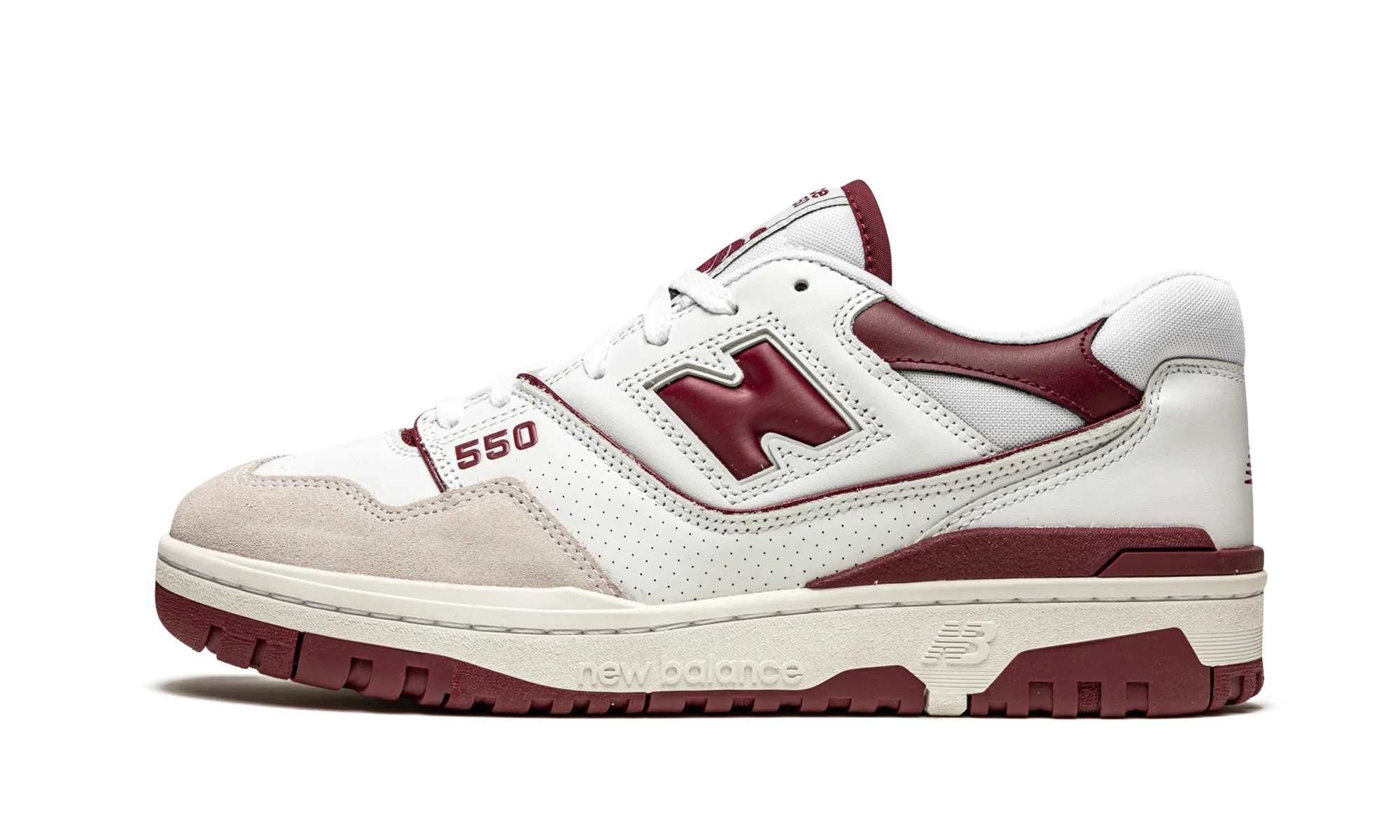 550 "Burgundy" new balance mens runners