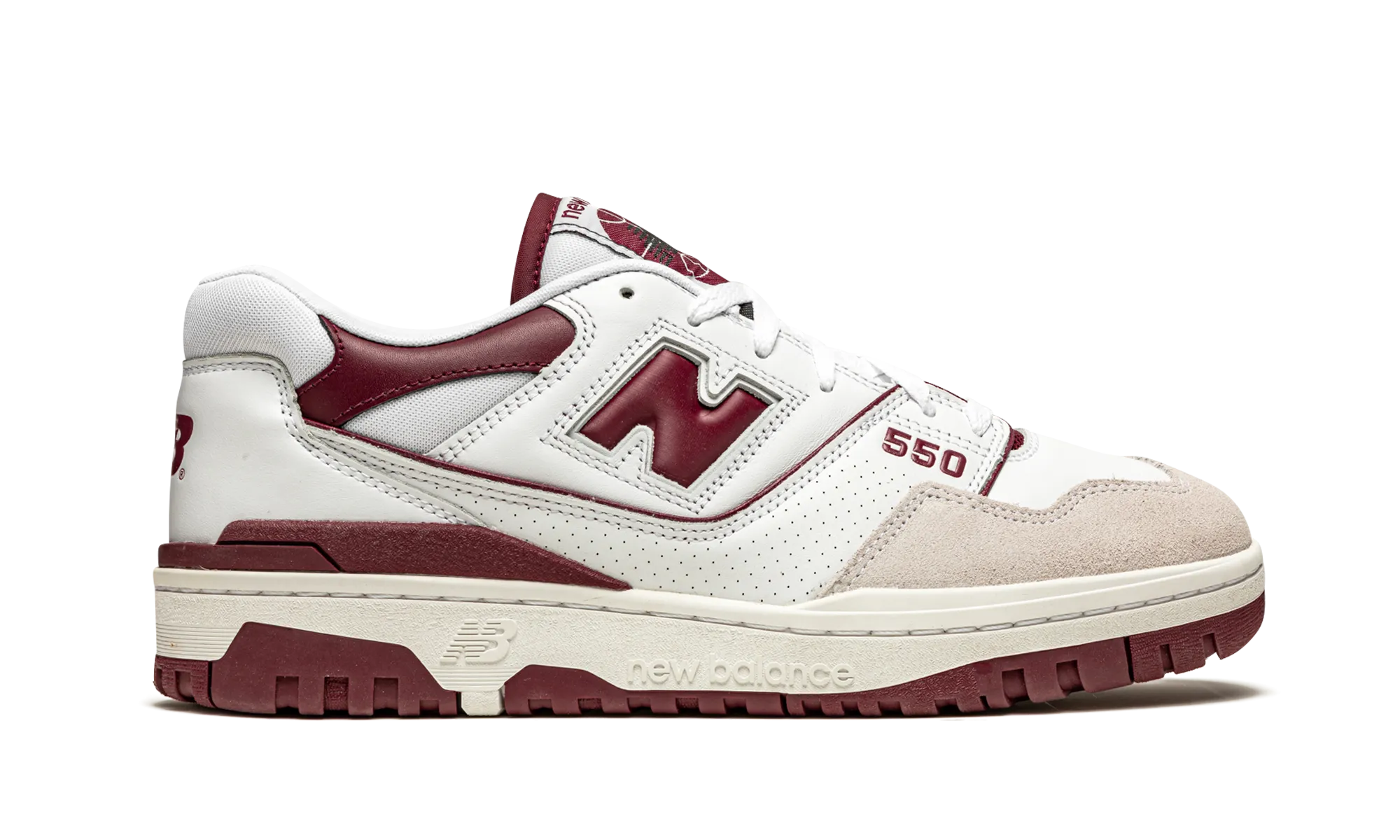 550 "Burgundy" new balance mens runners