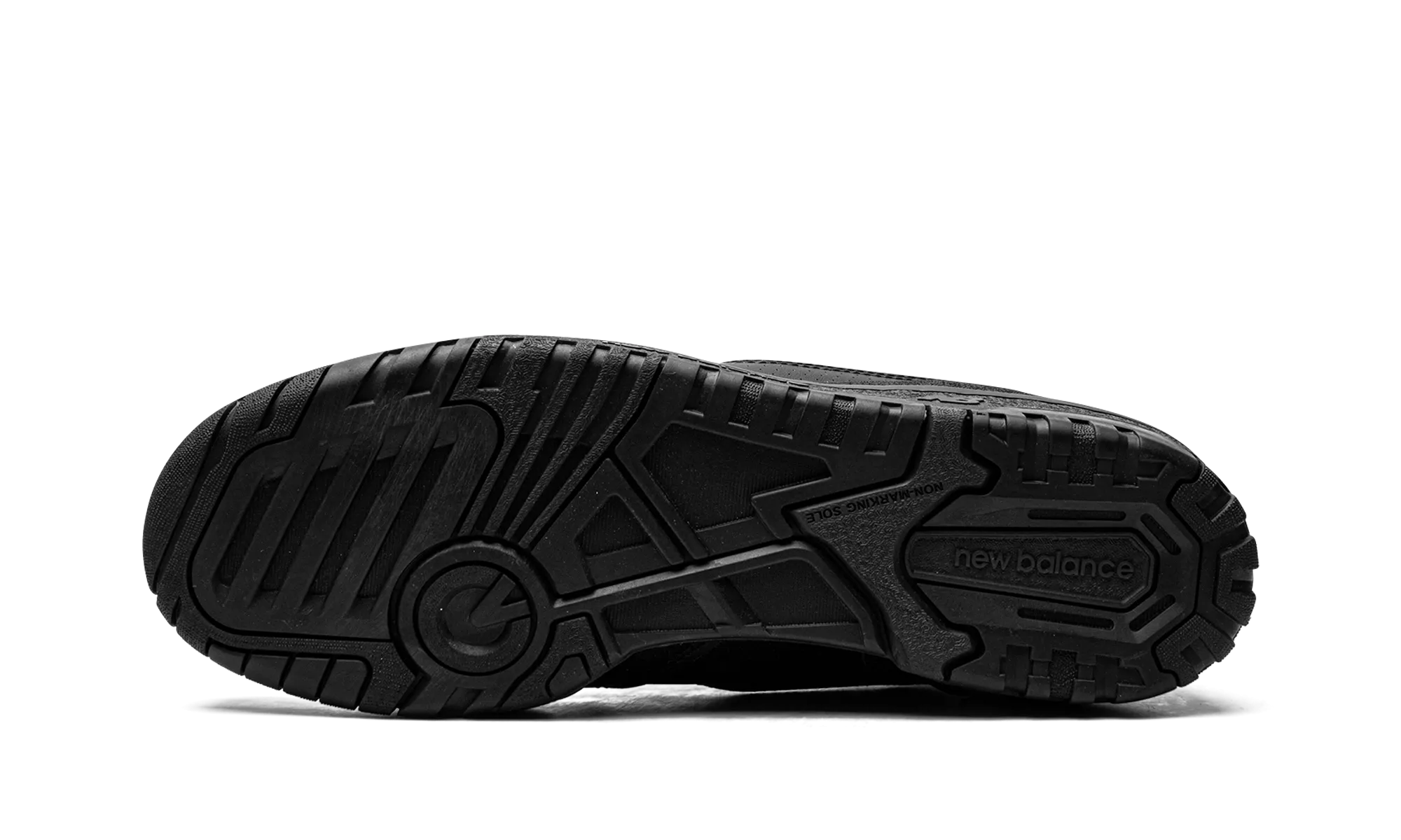 550 "Triple Black" new balance mesh athletic shoes