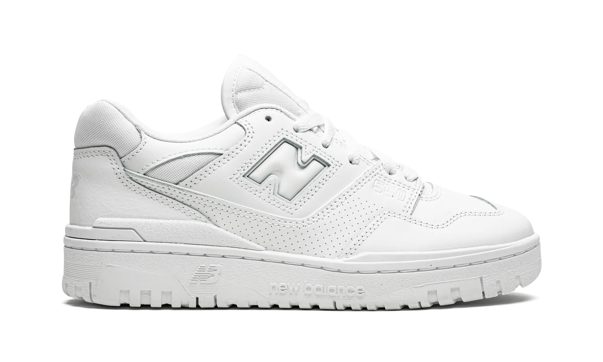 550 "Triple White" new balance mens comfort shoes