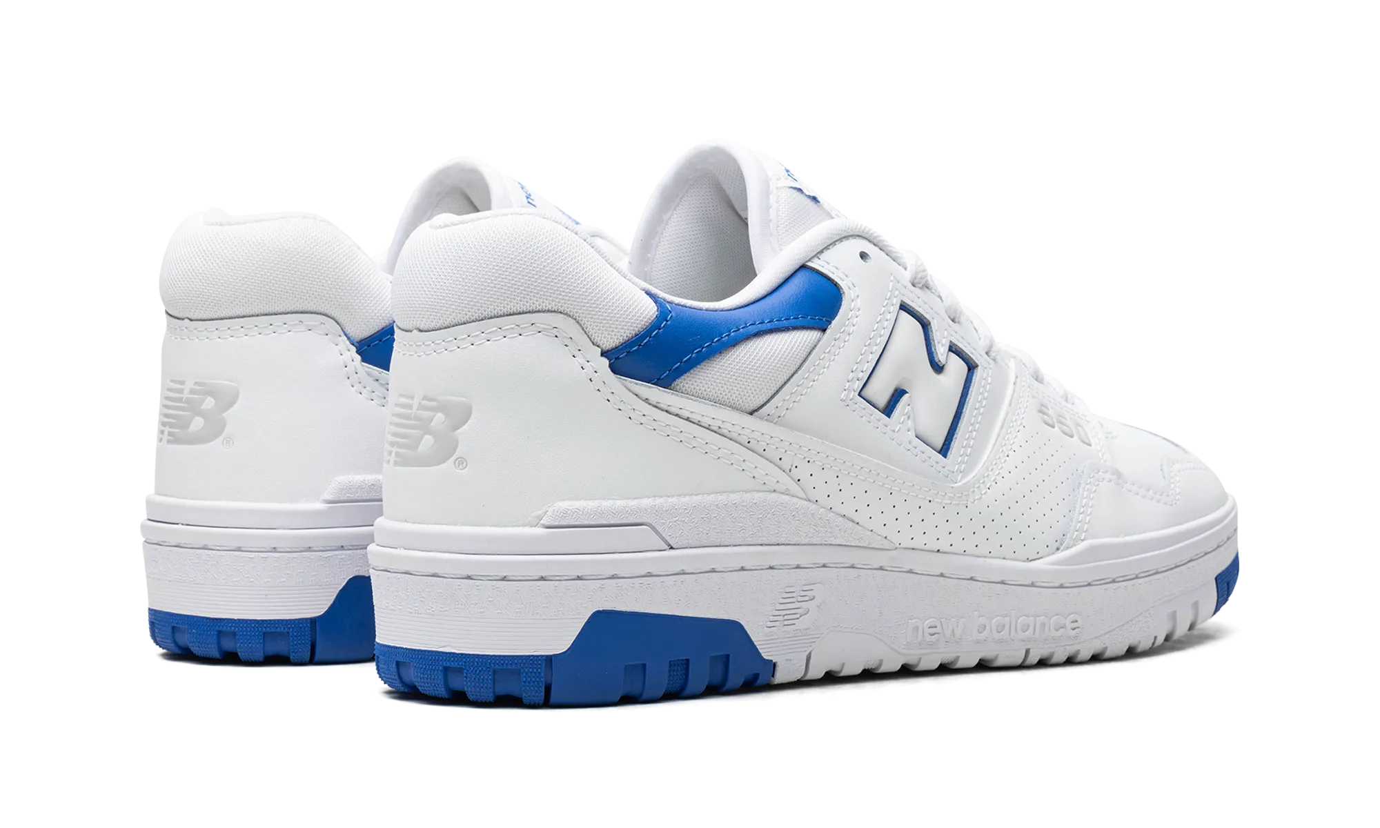 550 "White Cobalt Blue" new balance mens casual sneakers