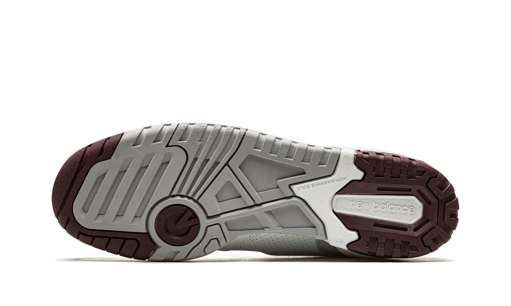550 "White / Indigo / Burgundy" new balance mens runners