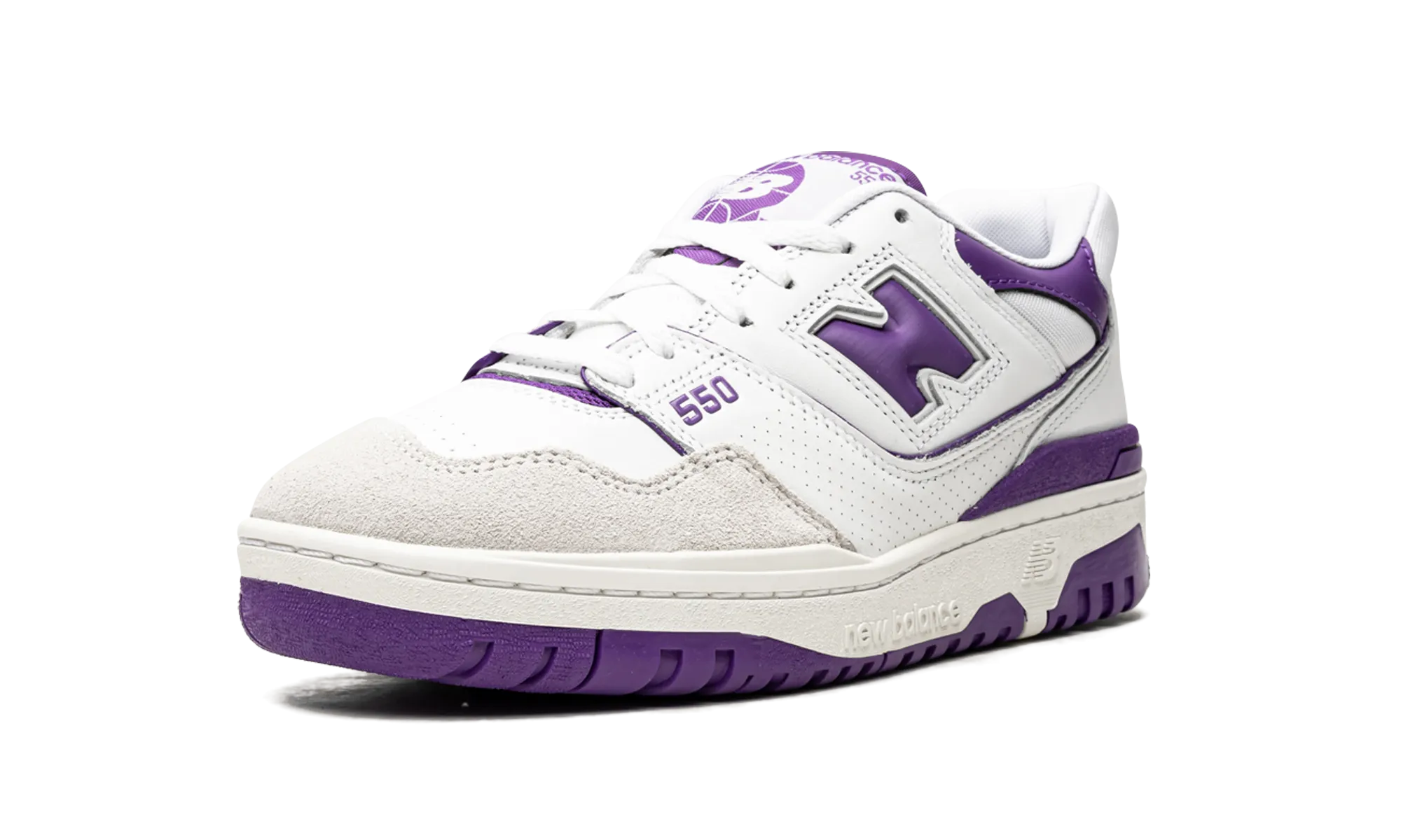 550 "White / Purple" new balance mens runners