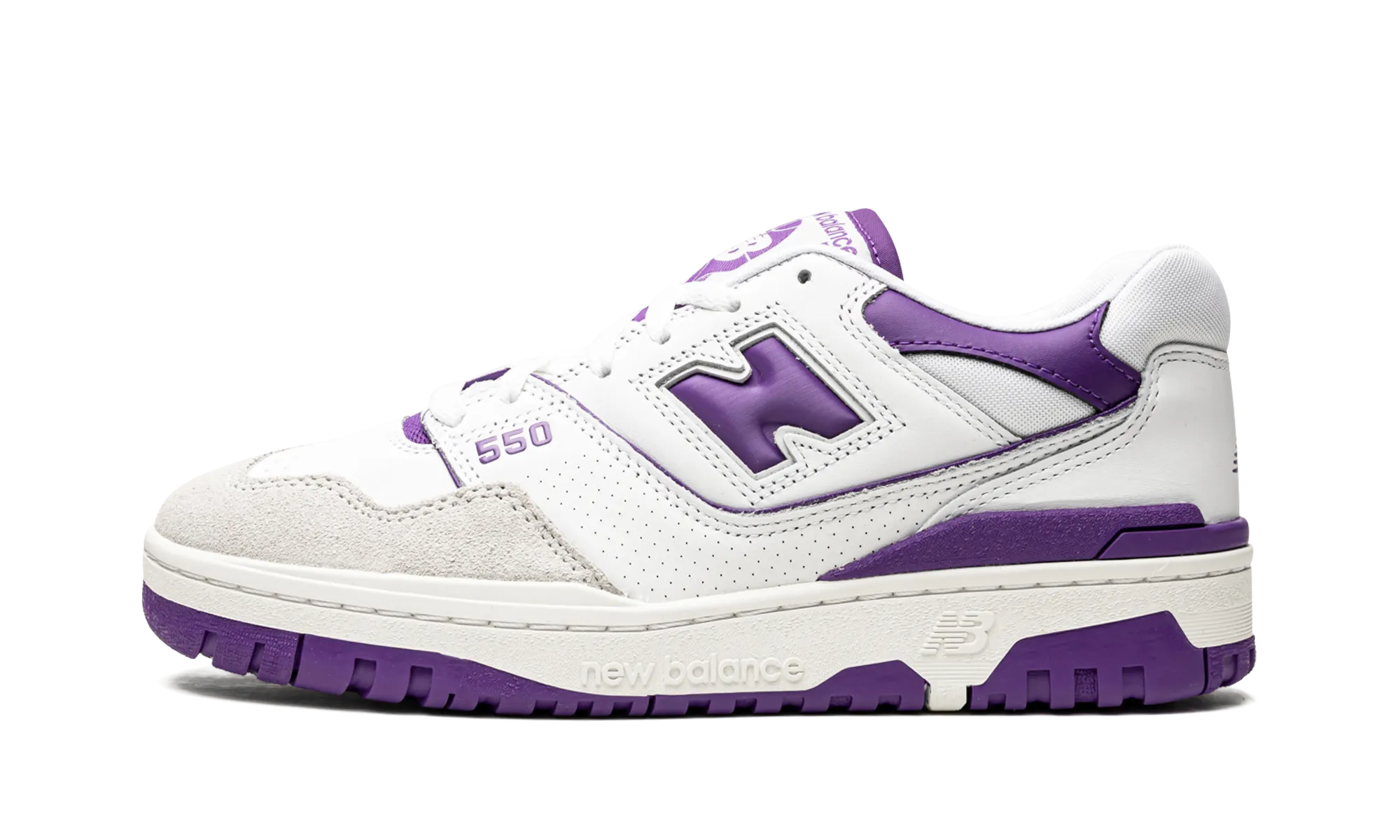 550 "White / Purple" New Balance Men's styles