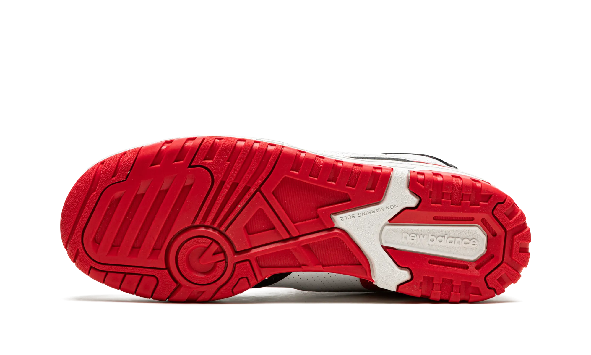 550 "White / Red / Black" new balance mens runners