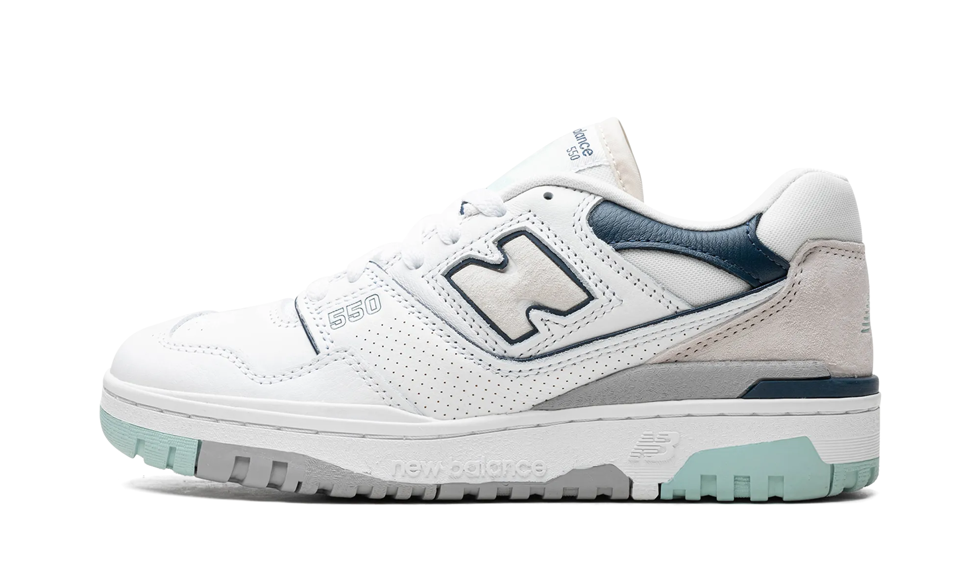 550 "White / Winter Fog" New Balance Men's shoes