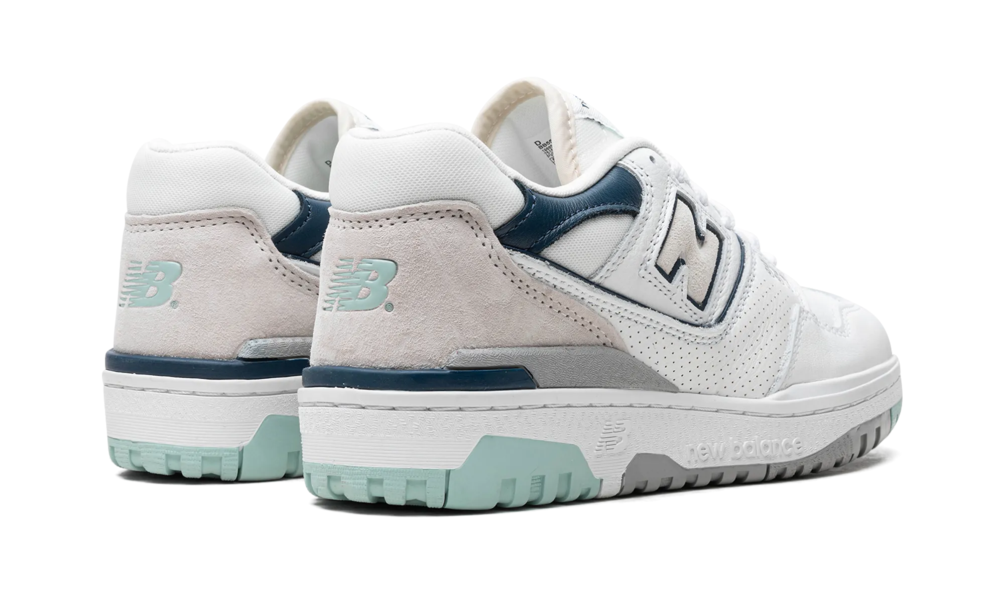 550 "White / Winter Fog" new balance mens casual sneakers