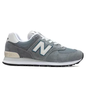 574 - Grey/Sky Blue New Balance sneakers with arch support