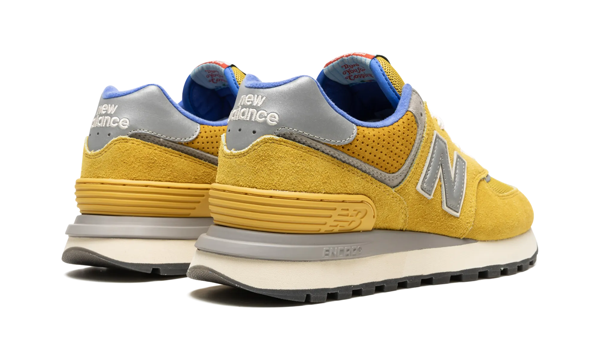574 Legacy "Bodega - Yellow" new balance mesh athletic shoes