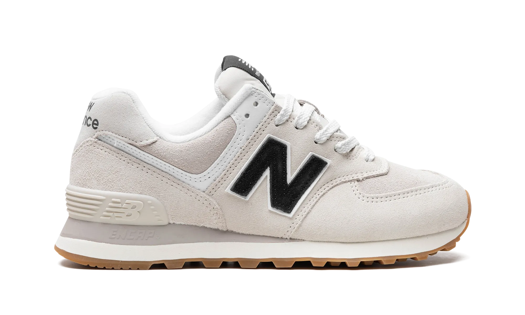 574 "Black Nimbus Gum" new balance mens runners