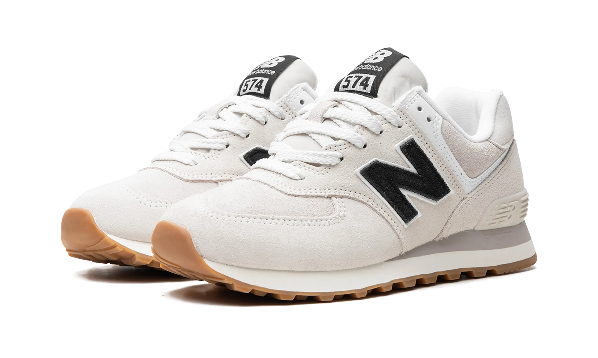 574 "Black Nimbus Gum" new balance mens runners