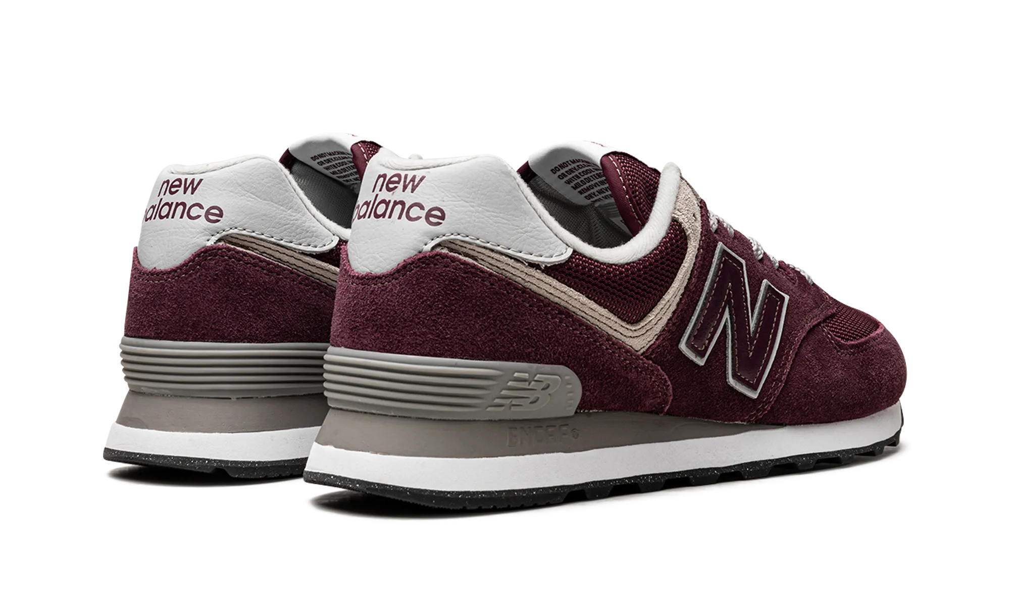 574 "Burgundy" new balance mens runners
