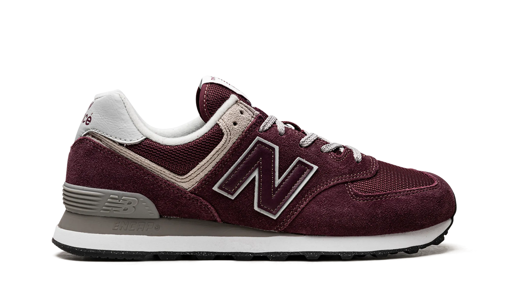 574 "Burgundy" new balance mens runners