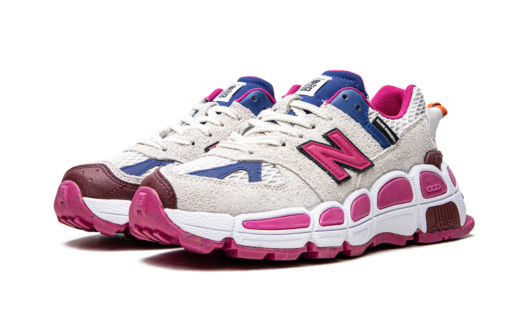 574 "Salehe Bembury - Yurt Pink" new balance mens runners