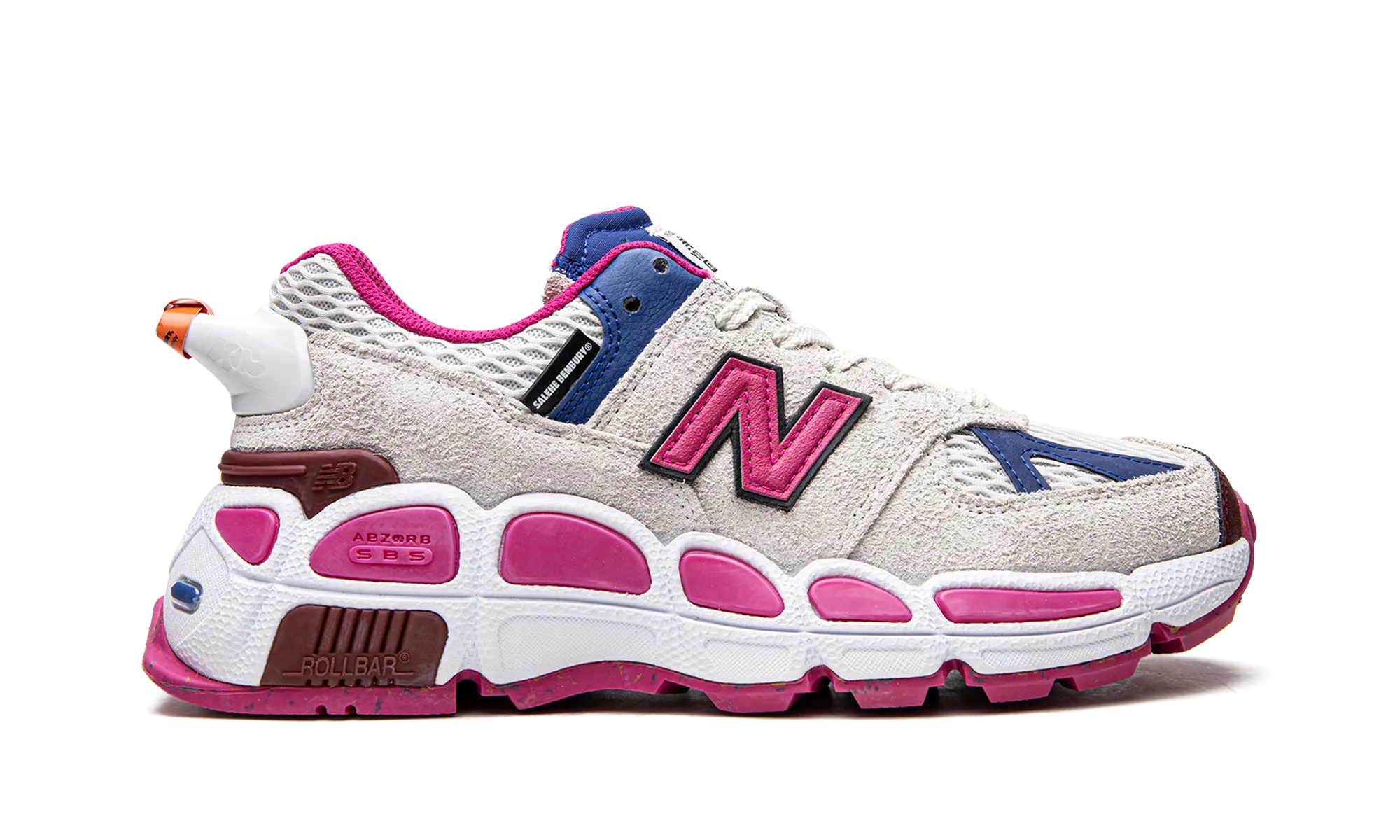 574 "Salehe Bembury - Yurt Pink" new balance mens runners