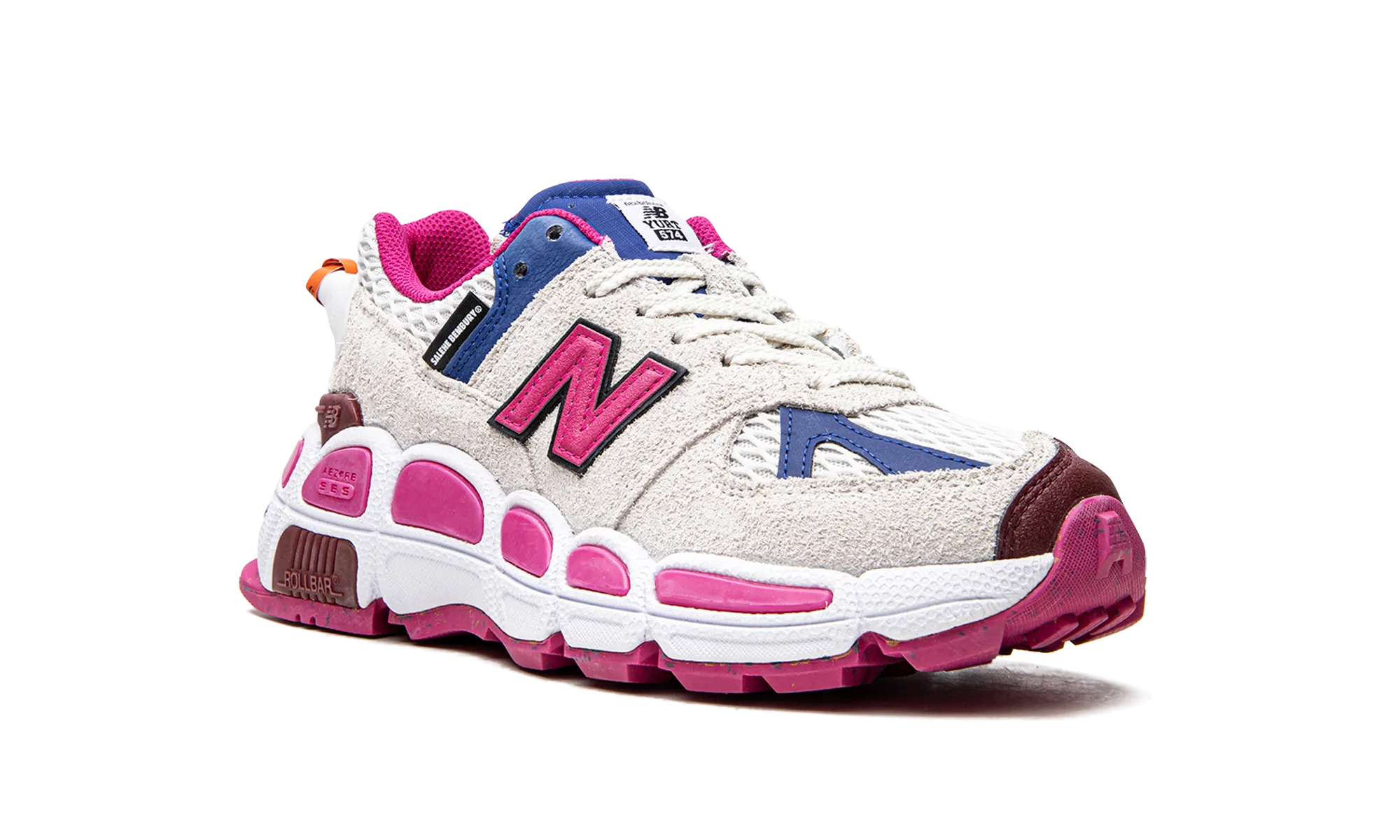 574 "Salehe Bembury - Yurt Pink" new balance mens runners