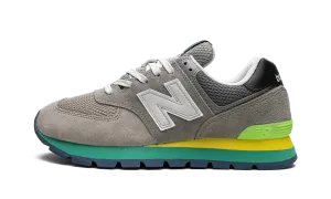 574 Rugged "Rugged Grey Yellow Emerald" New Balance Men's designs