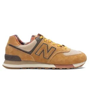 574 - Workwear/Plaid New Balance sneakers with arch support