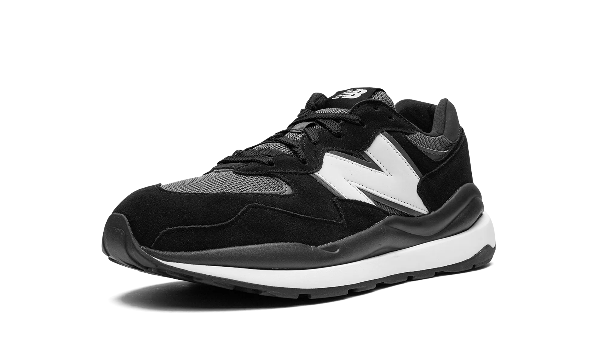 57/40 "Black / White" new balance mens comfort shoes